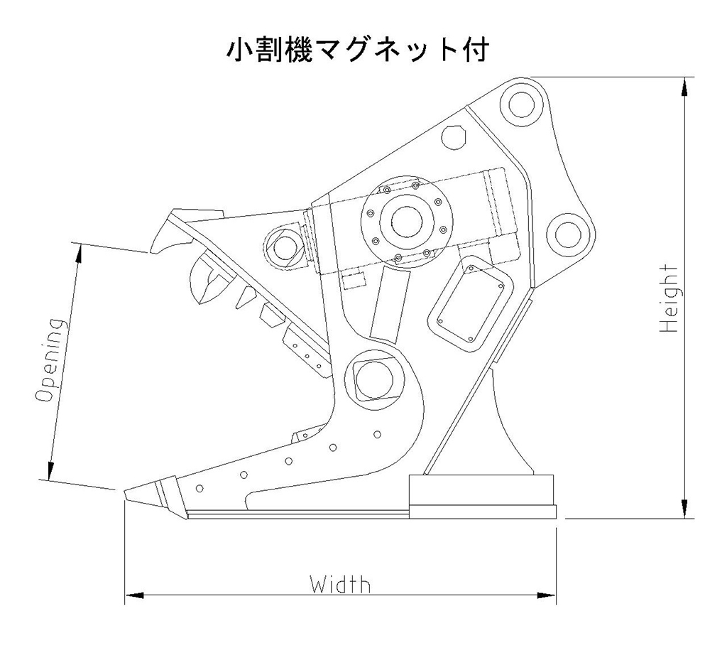 小割機マグネット付